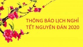 NGÓI MÀU NIPPON GS MỪNG XUÂN CANH TÝ 2020 - Thông báo nghỉ Tết Nguyên Đán 2020