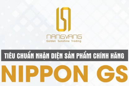 TIÊU CHUẨN NHẬN DIỆN SẢN PHẨM CHÍNH HÃNG NGÓI MÀU NIPPON - GS